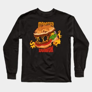 Monster Burger Long Sleeve T-Shirt